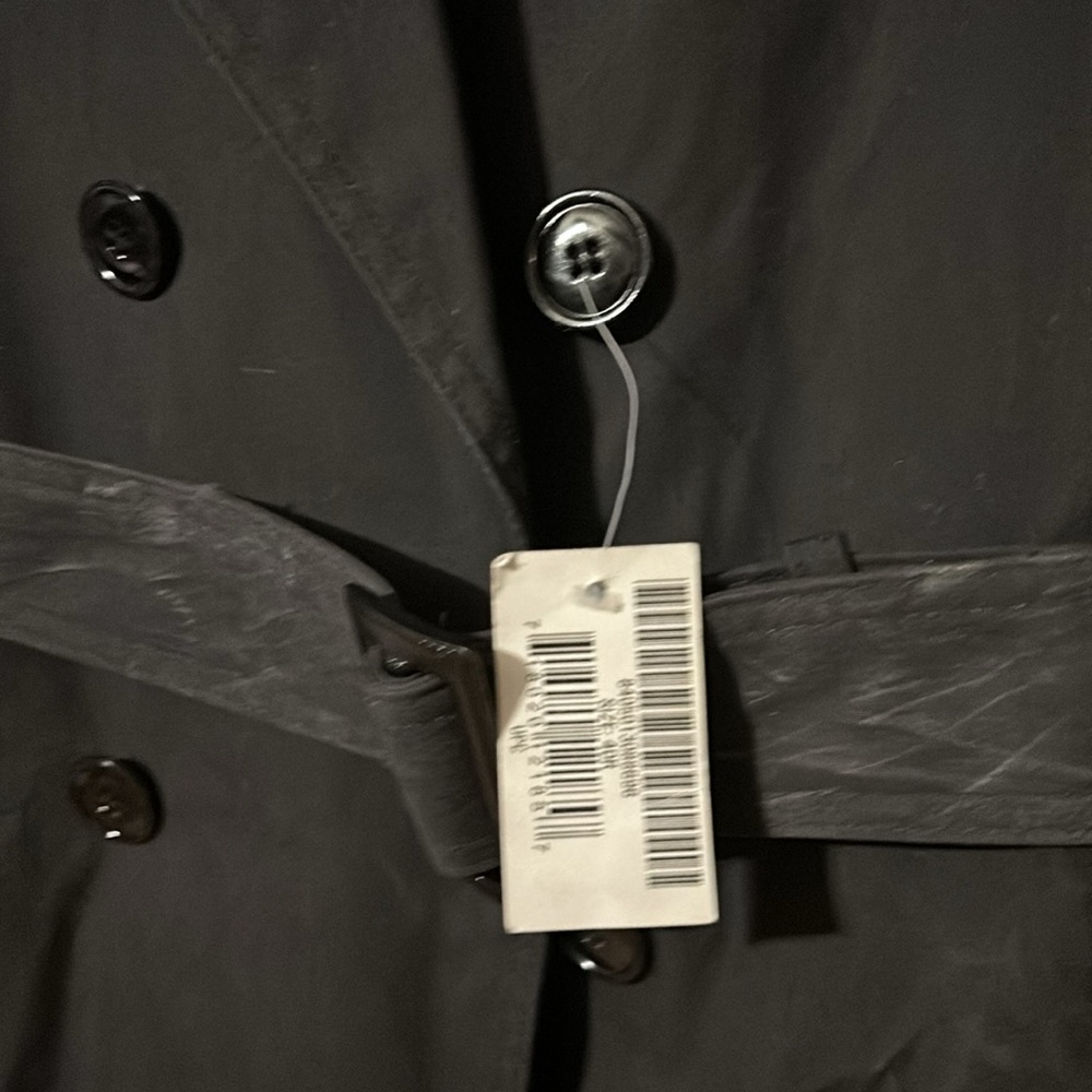Men's Black Military Field Coat - Picture 2 of 8